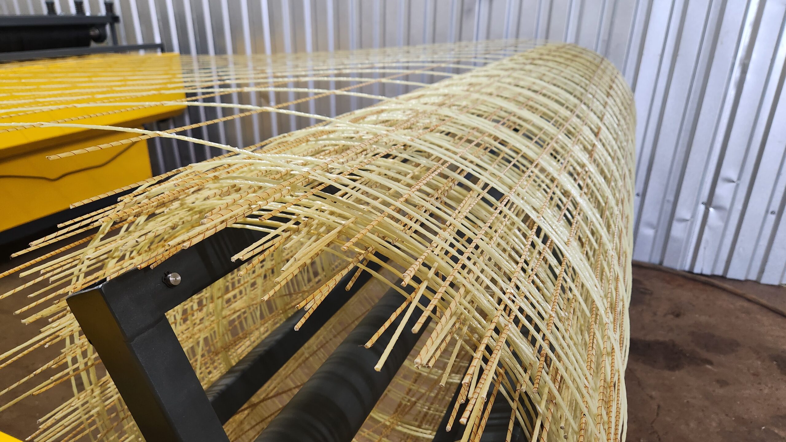 Línea producción GFRP Rebar